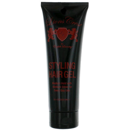 English Laundry Men's Styling Hair Gel - Lions Crest Long Lasting Hold, 8.5 oz ,