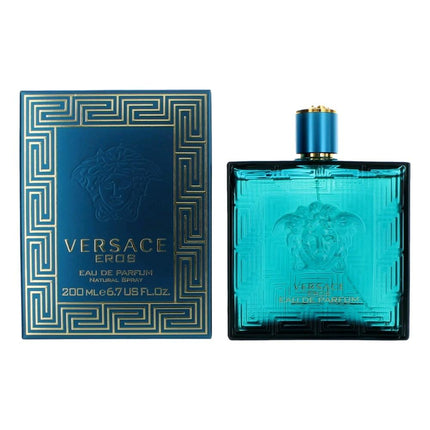 Eros by Versace, 6.7 oz Eau De Parfum Spray for Men ,
