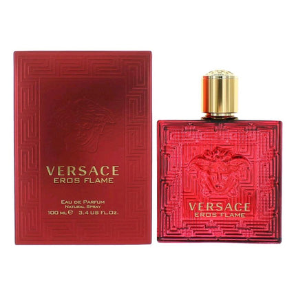 Eros Flame by Versace, 3.4 oz Eau De Parfum Spray for Men ,