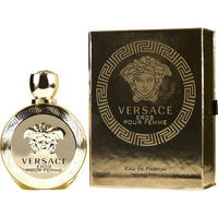 Eros Pour Femme by Versace, 3.4 oz Eau De Parfum Spray for Women ,