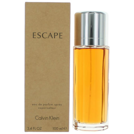 Escape by Calvin Klein, 3.4 oz Eau De Parfum Spray for Women ,