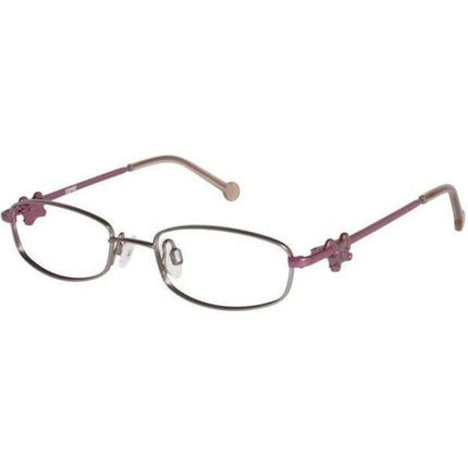Esprit Women's Eyeglasses - Brown Metal Rectangular Frame Demo Lens | ESPRIT 17375 535 ,