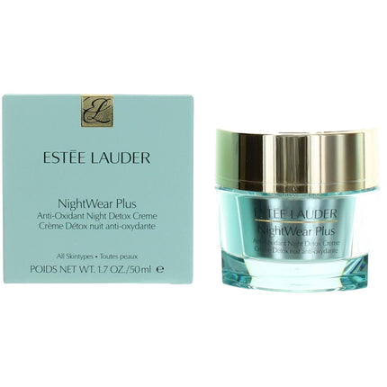 Estee Lauder Women's Detox Creme - NightWear Plus Anti Oxidant Nourishing, 1.7 oz ,