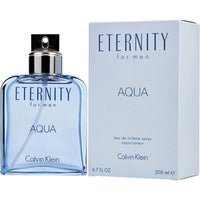 Eternity Aqua by Calvin Klein, 6.7 oz Eau De Toilette Spray for Men ,