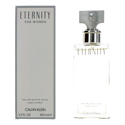 Eternity by Calvin Klein, 3.3 oz Eau De Parfum Spray for Women ,