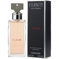 Eternity Flame by Calvin Klein, 3.4 oz Eau De Parfum Spray for Women ,