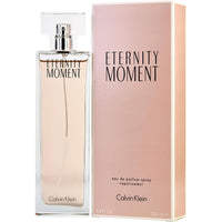 Eternity Moment by Calvin Klein, 3.4 oz Eau De Parfum Spray for Women ,