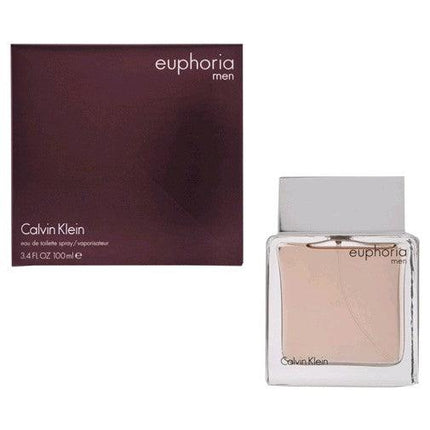 Euphoria by Calvin Klein, 3.4 oz Eau De Toilette Spray for Men ,
