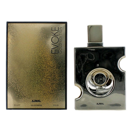 Evoke Gold by Ajmal, 3 oz Eau De Parfum Spray for Men ,