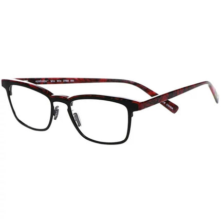 Eyebobs Men's Reading Glasses - Black Red Marble Plastic Frame, +3.50 | EYEBOBS 3158 0 ,