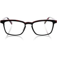 Eyebobs Men's Reading Glasses - Black Red Marble Plastic Frame, +3.50 | EYEBOBS 3158 0 ,