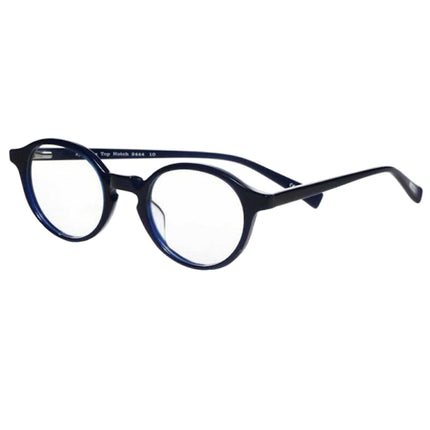 Eyebobs Unisex Reading Glasses - Blue Plastic Round Frame, +1.00 | EYEBOBS 2444 010 ,