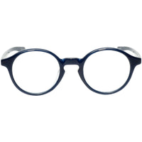 Eyebobs Unisex Reading Glasses - Blue Plastic Round Frame, +1.00 | EYEBOBS 2444 010 ,