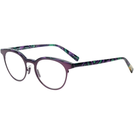 Eyebobs Unisex Reading Glasses - Purple Green Plastic Frame, +1.00 | EYEBOBS 3159 052 ,