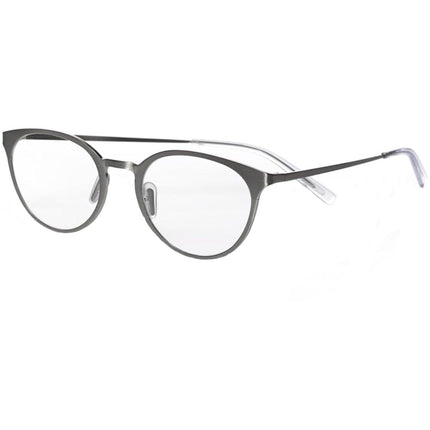 Eyebobs Unisex Reading Glasses - Silver Metal Round Frame, +1.00 | EYEBOBS 600 098 ,