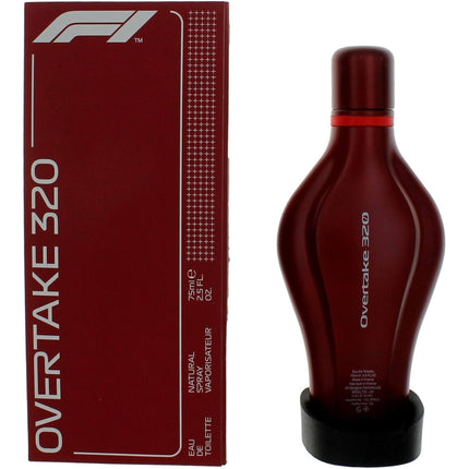 F1 Unisex Eau De Toilette Spray - Formula 1 Overtake 320 Alluring Fragrance, 2.5oz ,