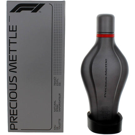 F1 Unisex Eau De Toilette Spray - Formula 1 Precious Mettle Fresh Fragrance, 2.5oz ,