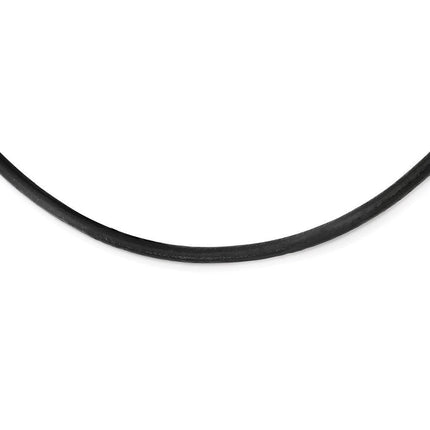 3.00 Genuine Leather Greece Textured Necklace ,