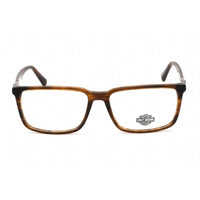 Harley Davidson Men's Eyeglasses - Matte Light Brown Metal/Plastic Frame | HD0906 046 ,