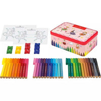Faber-Castell 155534 Connector Ballerina Pen Set, 43 pieces (2 Pack) ,