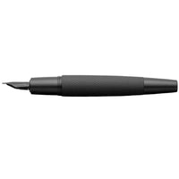 Faber Castell Fountain Pen - E-Motion Pure Black Anodised Aluminium ,