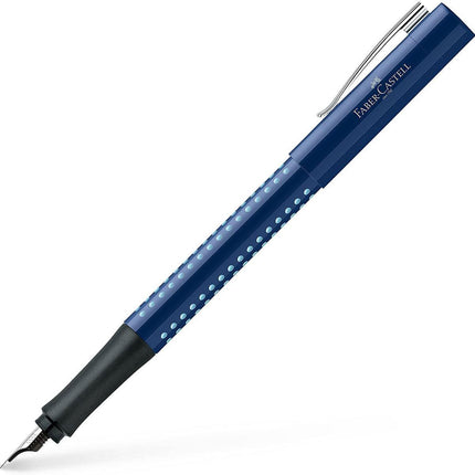 Faber-Castell Fountain Pen - Grip 2010 Blue-Light Blue Plastic ,