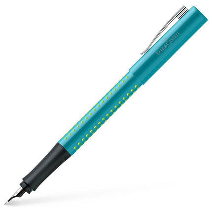 Faber-Castell Fountain Pen - Grip 2010 Turquoise-Light Green ,