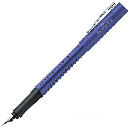 Faber-Castell Fountain Pen - Grip 2011 Classic Blue Finish ,