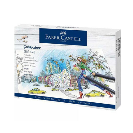 Faber-Castell Gift Set  - Goldfaber Aqua Watercolour Pencil, 23 pieces | 114714 ,