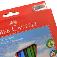 Faber-Castell Pencils - Classic Colour Triangular, Cardboard Wallet of 48 | 120548 ,