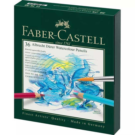 Faber-Castell Watercolour Pencils - Albrecht Dürer Vibrant, Studio Box of 36 | 117538 ,