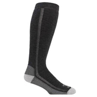 Farm To Feet 8541-015-CP Ansonville Wader Socks, Charcoal/Platinum ,