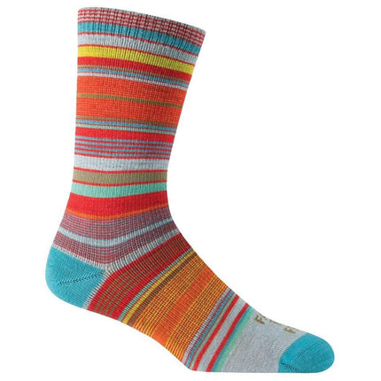 Farm To Feet 8982-960-CIT Women's Ithaca Ultralight Crew Socks, Citrus ,