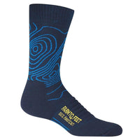 Farm To Feet Men's Crew Socks - Elkin Valley, Total Eclipse | 9704-401-TE ,