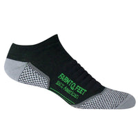 Farm To Feet Men's Low Cut Socks - Damascus, Black | 9794-001-BLK ,