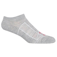 Farm to Feet Men's Socks - Greensboro Lowcut, Silver Heather | 8563-040-SH ,