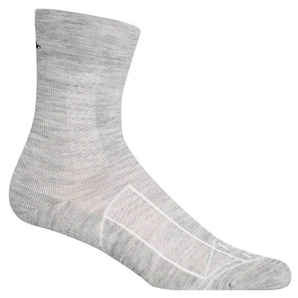 Farm to Feet Men's Socks - Greensboro Multisport 3/4 Crew, Silver | 8561-040-SH ,