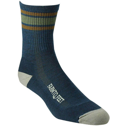 Farm to Feet Men's Socks - North Conway 3/4 Crew, Denim Blue | 7058-420-DEN ,