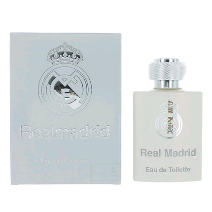 FC Real Madrid by Air-Val International, 3.4 oz Eau De Toilette Spray for Men ,