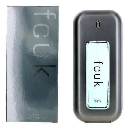 FCUK by French Connection, 3.4 oz Eau De Toilette Spray for Men (F.C.U.K) ,