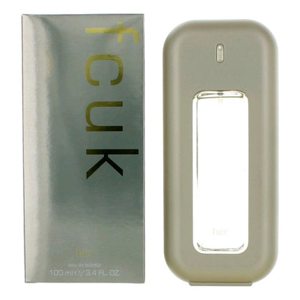 FCUK by French Connection, 3.4 oz Eau De Toilette Spray for Women (F.C.U.K) ,