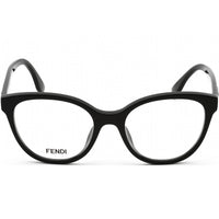 Fendi Women's Eyeglasses - Full Rim Black Cat Eye Shaped Plastic Frame | FE50024I 001 ,