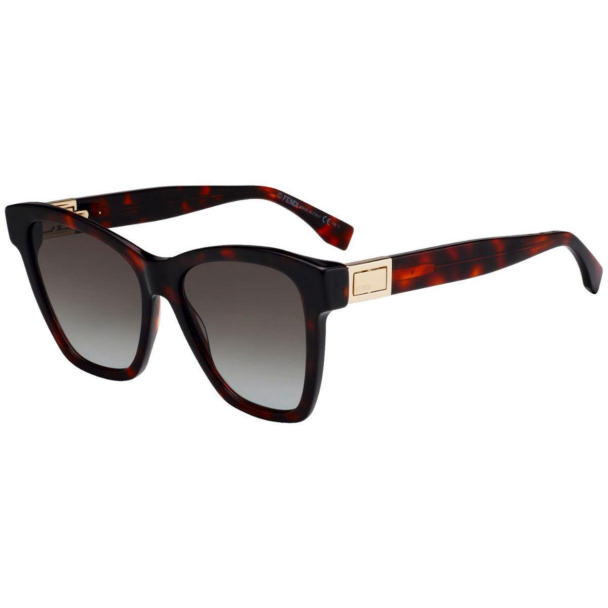 FENDI Sunglasses FF 0289/S Authentic Brown Square NEW 140MM Case Women Men 7fd7ee1c-940b-4de0-ae75-  main image 3