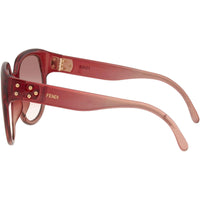 Fendi Women's Sunglasses - Cherry Frame Gradient Pink Lens | FENDI FF0403/G/S 08CQ/9R ,