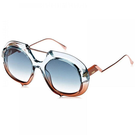 Fendi Women's Sunglasses - Crystal Blue and Brown | 0316S-0S9W08-55-21-135 ,