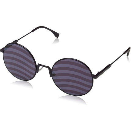 Fendi Women's Sunglasses - Violet Metal Round Frame | 0248S-B3VXL-53-22-135 ,