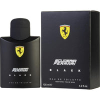 Ferrari Black by Scuderia Ferrari, 4.2 oz Eau De Toilette Spray for Men ,