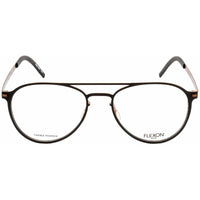 Flexon Men's Eyeglasses - Black Copper Aviator Frame Clear Lens | FLEXON B2028 002 ,