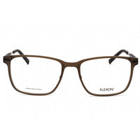 Flexon Men's Eyeglasses - Full Rim Matte Grey Crystal Metal Frame | FLEXON EP8004 020 ,