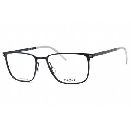 Flexon Men's Eyeglasses - Full Rim Navy Metal Rectangular Frame | FLEXON B2025 412 ,